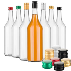 Butelka szklana 1l 30 szt.