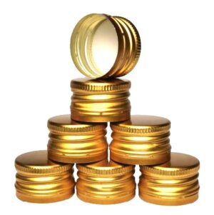 100 X Zakrętka złota fi 28 /18 krótka